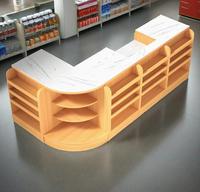 Comptoir de caisse pour magasin de vêtements pour bébés, ordinateur de point de vente, table de caisse, poste de caisse de café