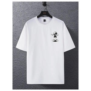 T-shirts pour hommes surdimensionnés d'été au design original, vente en gros, imprimés, 100% coton - Product Image 1