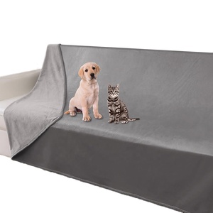 Manta impermeable para perros grandes, cachorros, gatos, mascotas, manta protectora para cama, manta de Sherpa suave y cálida de felpa - Product Image 5