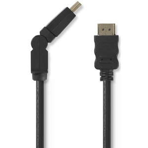 <b>HDMI</b> Male <b>Cable</b> 1.5m Black Swivel Connector High Speed With Ethernet - Product Image 1