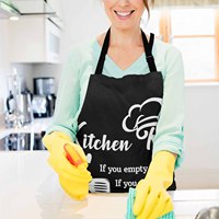 Tablier imperméable réglable personnalisé Tablier à bavette avec poche Tabliers de cuisine pour femmes hommes Chef