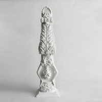 Colonnes romaines modernes en mousse de polyuréthane, faux plâtre, corniches dorées, têtes de poutres, trompe d'éléphant, décoration murale d'hôtel