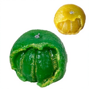 Juguete Blandito de TPR con Forma de Mandarina Pelada de 5cm que Cambia de Color, Regalo Creativo para Aliviar el Estrés, Unisex, para Niños y Adultos, para Apretar y Relajarse - Product Image 2