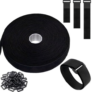 Verstellbares, wiederverwendbares Nylon-Klettband für Patches, langlebig, selbsthaftend, zum Binden, Kabel-Organizer, wasserdicht - Product Image 5