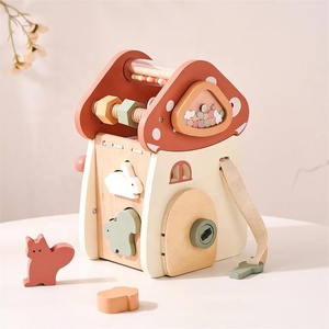 2024 nuovo arrivo multifunzione in legno fungo casa <span class=keywords><strong>giocattoli</strong></span> per bambini Montessori <span class=keywords><strong>giocattoli</strong></span> educativi per l'apprendimento precoce <span class=keywords><strong>giocattoli</strong></span> per bambini piccoli - Product Image 1