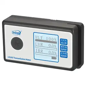 LS160 Window Tint meter Portable Solar Film Transmission Meter Test Window Tint UV IR Rejection Visible Light Transmittance