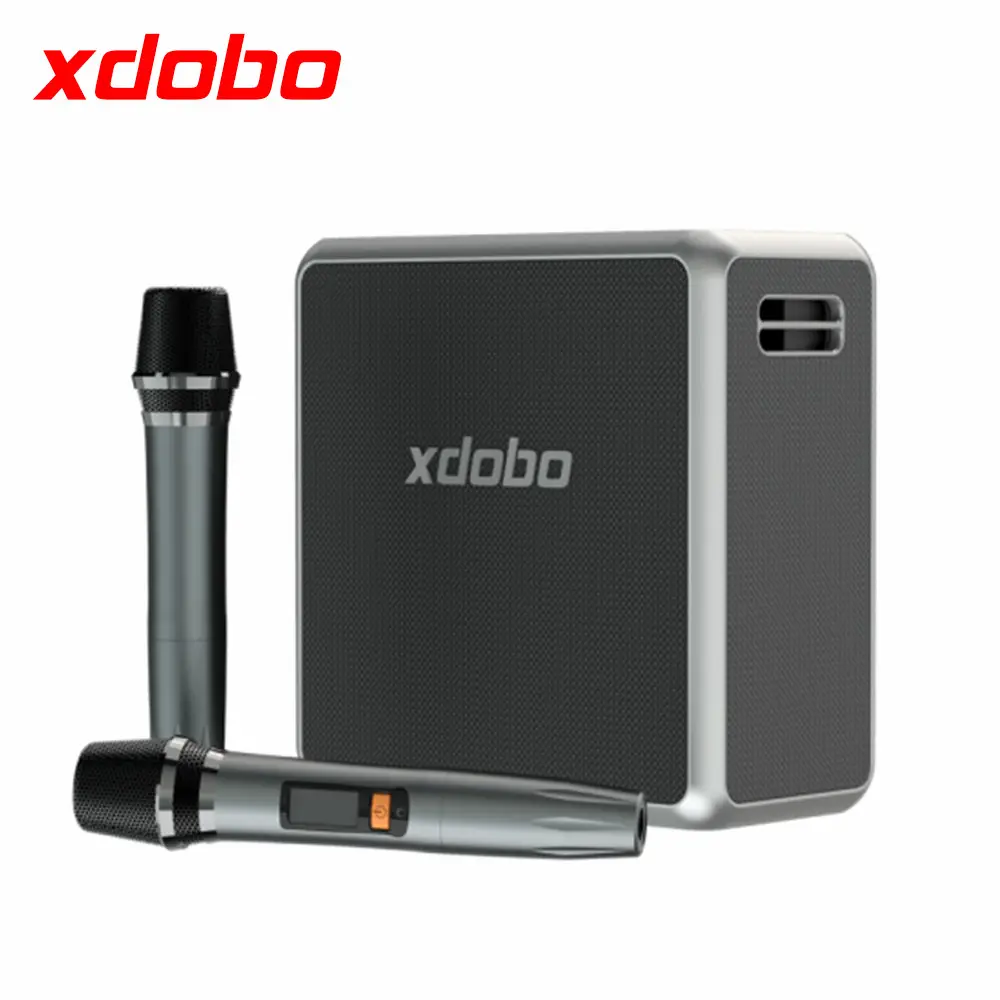 Xdobo King max Alto-falante portátil sem fio para Karaokê, 140 W Bt à prova d'água para uso ao ar livre, alto-falante super pesado com microfone