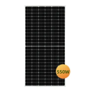 廉价家用钙钛矿太阳能和光伏电池板550瓦1000瓦价格太阳能组件制造商在中国