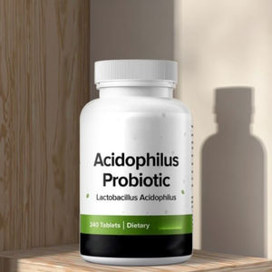 Tablet Suplemen Diet Probiotik Wrightlife <span class=keywords><strong>Lactobacillus</strong></span> Acidophilus Pabrik OEM - Product Image 2