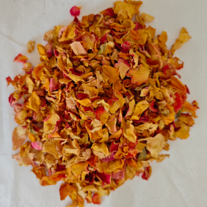 Pétales de rose séchés naturels à l'arôme intense, petits pétales de rose séchés pour sachets d'encens, savons, bougies, confettis de mariage, vente en gros - Product Image 1