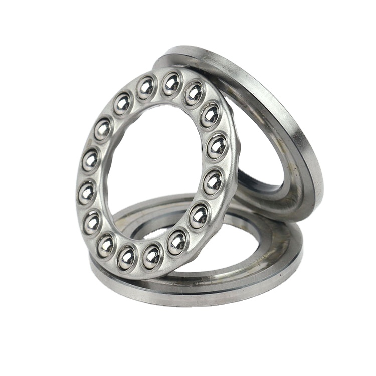 Упорный Шарикоподшипник из хромистой стали с хорошей производительностью, подшипники 51214 51215 51216 52117 51218