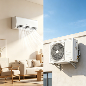 Aire Acondicionado de 12000 BTU de Enfriamiento Único para Países Africanos, Resistente al Calor, Ahorro de Energía, Dispositivo de Aire Acondicionado Split de 12000 BTU - Product Image 3
