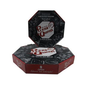 Wholesale Supply <strong>Custom</strong> Corrugated Carton Black Round 16 Inch <strong>Pizza</strong> <strong>Box</strong> - Product Image 3