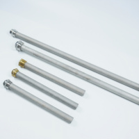 Tiges d'anode en magnésium résistant à la corrosion certifiées ISO 9001 à haute efficacité Chauffe-eau solaires Raccords de tuyauterie personnalisés flexibles