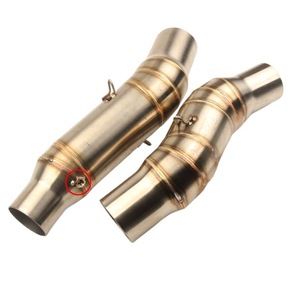 Tubo de escape de acero inoxidable, sección central, para motocicleta Kawasaki Z1000, pieza de repuesto - Product Image 5