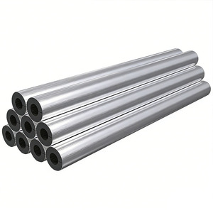 Tube d'isolation en mousse de caoutchouc auto-adhésif flexible NBR PVC, directement de l'usine, pour la préservation thermique des conduites HVAC - Product Image 1