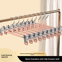 Hosenbügel-Clips für den Haushalt, nicht markierend, extra stark, rutschfest, nordischer Stil, kunststoffbeschichtet, aus hochmanganhaltigem Stahl für Röcke