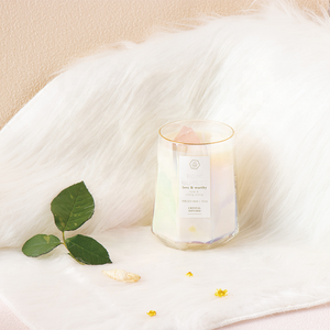 Velas perfumadas de cristal de alta calidad personalizadas con <span class=keywords><strong>etiqueta</strong></span> privada, velas de lujo de soja con cristales - Product Image 4