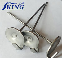 IKING Manchon isolant réglable en acier inoxydable avec ancre et pièce de verrouillage