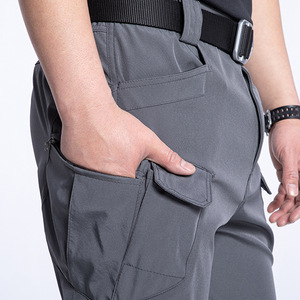 2025 New Tactical Shell Pants Winter Warm Windproof Hiking <strong>Trousers</strong> <strong>Men's</strong> <strong>Lined</strong> Thickened Waterproof Outdoor Climbing <strong>Trousers</strong> - Product Image 2
