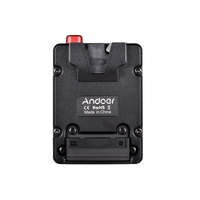 Plaque d'alimentation pour batterie Mini Nano V-lock en gros avec boucle de fixation et support en U pour batterie Mini V-mount