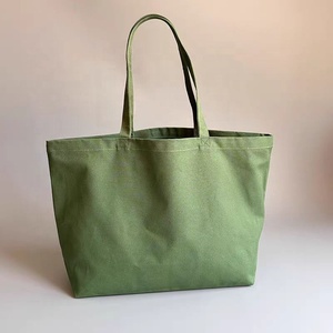Tùy chỉnh chất lượng cao 16oz <span class=keywords><strong>14oz</strong></span> 12oz vải Tote Túi 100% bông mua sắm Tote với các tùy chọn màu sắc & in logo cá nhân - Product Image 2