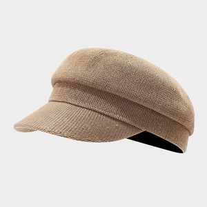 Sombrero de Punto con Protección Solar para el Verano 2025, Color Sólido, Transpirable, Estilo Casual, para Hombre y Mujer, Tipo Capitán - Product Image 3