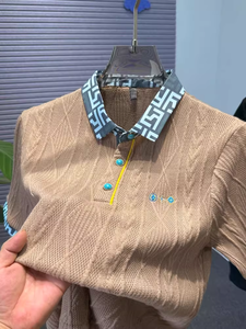 เสื้อโปโลผู้ชายแฟชั่นเรียบง่ายสบายๆ ปี 2026 ผ้าฝ้ายแท้ ระบายอากาศได้ดี ป้องกันการเป็นขุย เส้นใยอเนกประสงค์ เสื้อโปโลผู้ชายลำลอง - Product Image 2