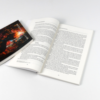 Impression de livres à couverture souple sur mesure en Chine, reliure parfaite, livre pour enfants en couleur, A4/A5, logo et taille personnalisés, faible MOQ