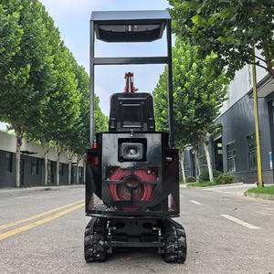 Ücretsiz kargo Mini ekskavatör Bagger küçük paletli ekskavatör 1 ton 2 kazıcı ev ekskavatörler - Product Image 6