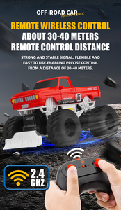 Camionnette tout-terrain télécommandée Flytec Y08 2,4 GHz avec éclairage LED, haute vitesse, jouet télécommandé pour enfants - Product Image 3