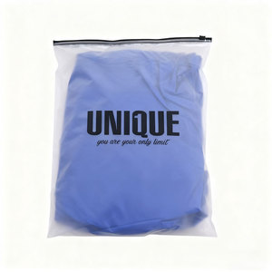 Personnalisable Logo Impression Biodégradable PBAT Curseur Ziplock Vêtements Emballage Sac pour T-shirt Chaussure Chaussette Fourrure Sous-Vêtements - Product Image 1