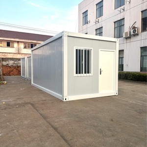 Maison conteneur modulaire de luxe compacte de 20 pieds à faible coût, préfabriquée en usine, détachable et installable rapidement sur <span class=keywords><strong>site</strong></span>, extensible - Product Image 2