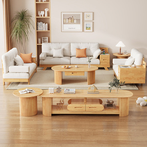 Divano in legno massello in legno massello-nordico moderno minimalista di piccole dimensioni divano a forma di nuvola ad <span class=keywords><strong>angolo</strong></span> della stanza - Product Image 4