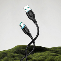 Kabel Pengisian Daya Silikon KAKUSIGA USB ke Type-C, Pengisian Cepat 25W & Sinkronisasi Data untuk Perangkat Seluler