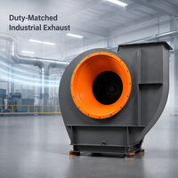 Ventilateur centrifuge industriel, souffleur centrifuge avec débit et pression adaptés pour les entrepreneurs en CVC