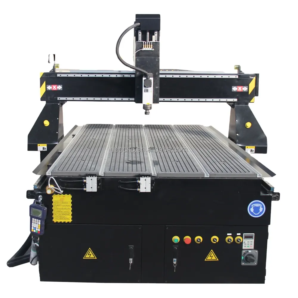 Çin 3 eksen masaüstü Cnc Router makine Cnc Router Atc Cnc makinesi Mdf kesme için vakum tablo ile iyi fiyat