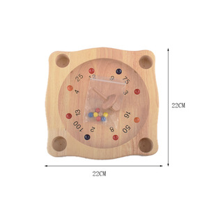 Juego de Mesa Clásico de Madera, <span class=keywords><strong>Ruleta</strong></span> Tirolina con Trompo - Product Image 5