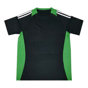 Fabrika toptan özel futbol forması gömlek üst 100% Polyester hızlı kuru ekip boyun kısa kollu nefes futbol kıyafetleri - Product Image 3