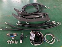 Pouce hydraulique de chargeuse-pelleteuse 4CX avec système de contrôle de poignée de joystick