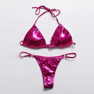 La nueva moda brillante cabestro reflexivo top <span class=keywords><strong>bikini</strong></span> - Product Image 3