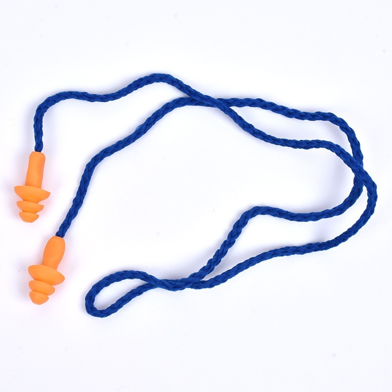 12 Pairs Reusable Silicone Ear Plugs With Cord – Noise Cancelling For Sleeping, Work, Travel - View #5