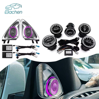 Éclairage d'ambiance automobile 64 couleurs/12 couleurs pour Mercedes Benz Classe A W176 Classe B W246 CLA C117 GLA X156