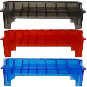 8 ou 10 grilles tondeuse à <span class=keywords><strong>cheveux</strong></span> gardes plateau boîte <span class=keywords><strong>coiffure</strong></span> barbier tondeuse accessoires - Product Image 1
