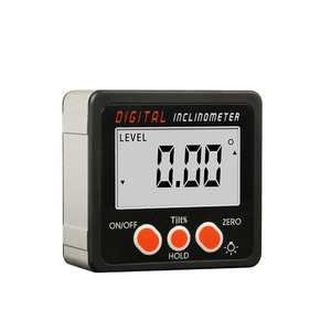 Inclinomètre de précision, détecteur d'angle laser, jauge numérique, rapporteur, niveau numérique miniature à 360 degrés, boîte à niveau - Product Image 1