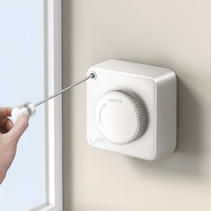 <span class=keywords><strong>Corde</strong></span> <span class=keywords><strong>à</strong></span> <span class=keywords><strong>linge</strong></span> rétractable de 4.8m pour l'intérieur et l'<span class=keywords><strong>extérieur</strong></span>, <span class=keywords><strong>corde</strong></span> murale en acier inoxydable pour le séchage des vêtements. - Product Image 3