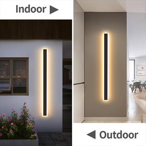 Applique Murale LED Minimaliste Moderne Style Nordique Bande Longue Intérieur Chambre Chevet Salon B22/E26 - Product Image 4