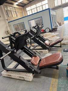 Máquina de ejercicios corporales ASJ de venta directa de fábrica, máquina de prensa de piernas inclinadas, prensa de piernas lineal con carga de placa isolateral, venta directa de la fábrica del 2017 - Product Image 5