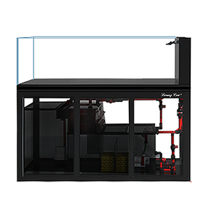 <span class=keywords><strong>Aquarium</strong></span> rectangulaire en verre intelligent avec support en bambou, fabriqué par des fabricants directs, avec drain ultra silencieux, 330L, pour salon - Product Image 3