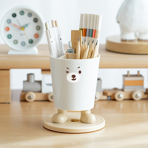 OEM/ODM вращающийся держатель для карандашей Съемная перегородка канцелярский стол органайзер для хранения милый держатель для ручек - Product Image 2